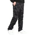 thumbnail image 1 of Men Clearance LYXSSBYX Cargo Pants for Men Clearance Men's Cotton Multi-pocket Elastic Waist Wear-resistant Overalls Full Length Pants, 1 of 6