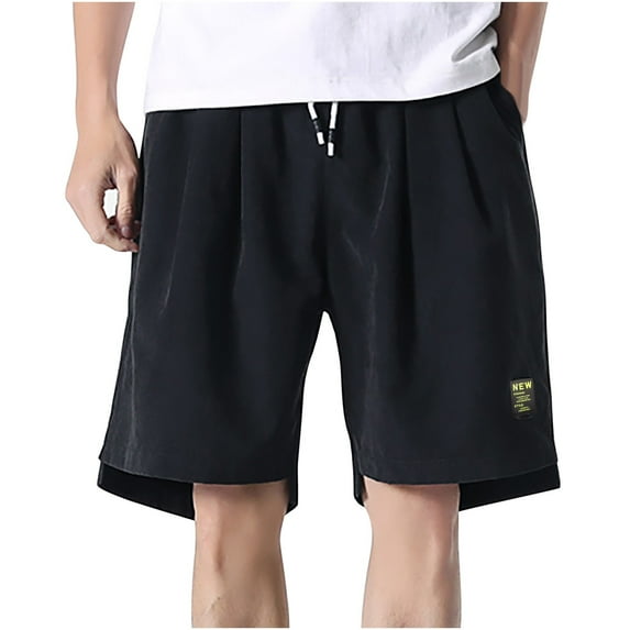 Men Clearance LYXSSBYX Cargo Shorts for Men Men's Fashion Classic Twill Relaxed Fit Casual Wear Pocket Shorts Pants
