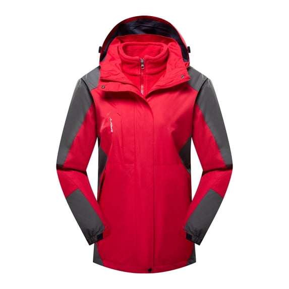 Men Clearance LYXSSBYX Winter Jackets for Men Clearance Unisex Casual Patchwork Thicken Hooded Zipper Windproof Waterproof Keep Warm Breathable Long Sleeve Jacket Coats