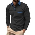 thumbnail image 1 of Men Shirts Lightweight Long Sleeve Shirt Men Golf Pullovers for Men All Cotton Sweatshirts for Men Mens Crewneck Sweatshirts, 1 of 6