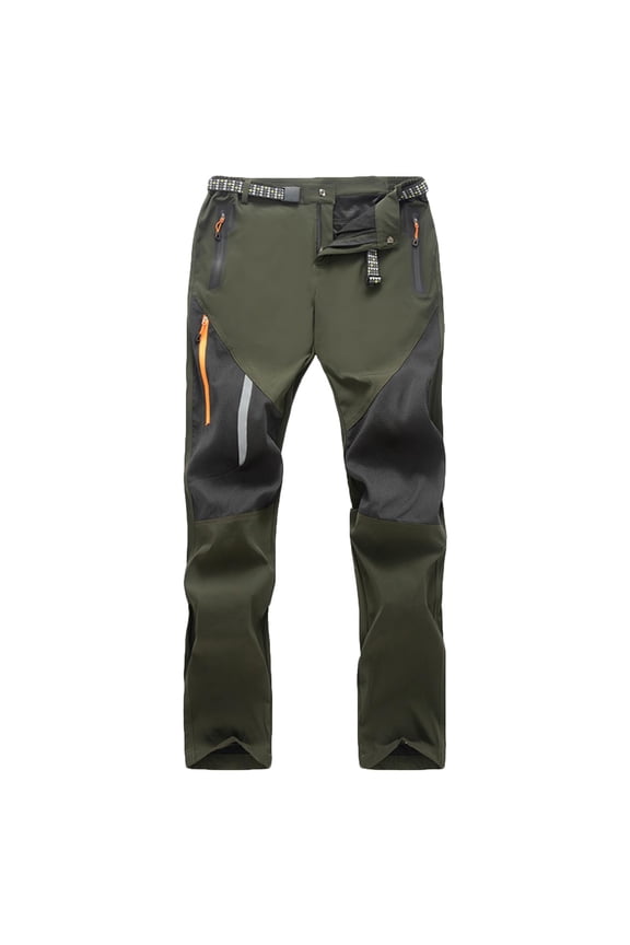 Men Climb Mountains Pants Quick Dry Waterproof Outdoor Sweatpants With Multi-Pockets Athletic Hiking Pants Joggers
