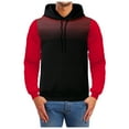 thumbnail image 1 of Men Clothes Hooded Sweatshirts Mens Casual Cotton Hooded Collar Drawstring Hoodies Pullover Sweatshirts Casual Long Sleeve Shirts, 1 of 7