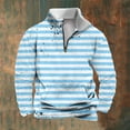 thumbnail image 1 of Men Clothing, Men's Quarter Zip Up Sweaters Slim Fit Lightweight Mock Neck Pullover Casual Polo Sweaters, 1 of 5