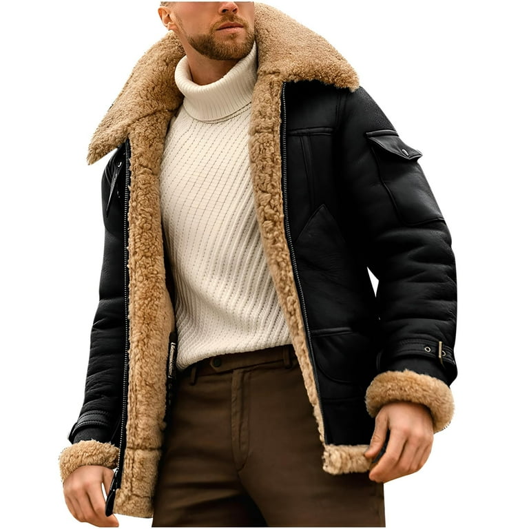 Casual Solid Patchwork Turndown Collar Outerwear Casual Solid Patchwork Turndown Collar Outerwear