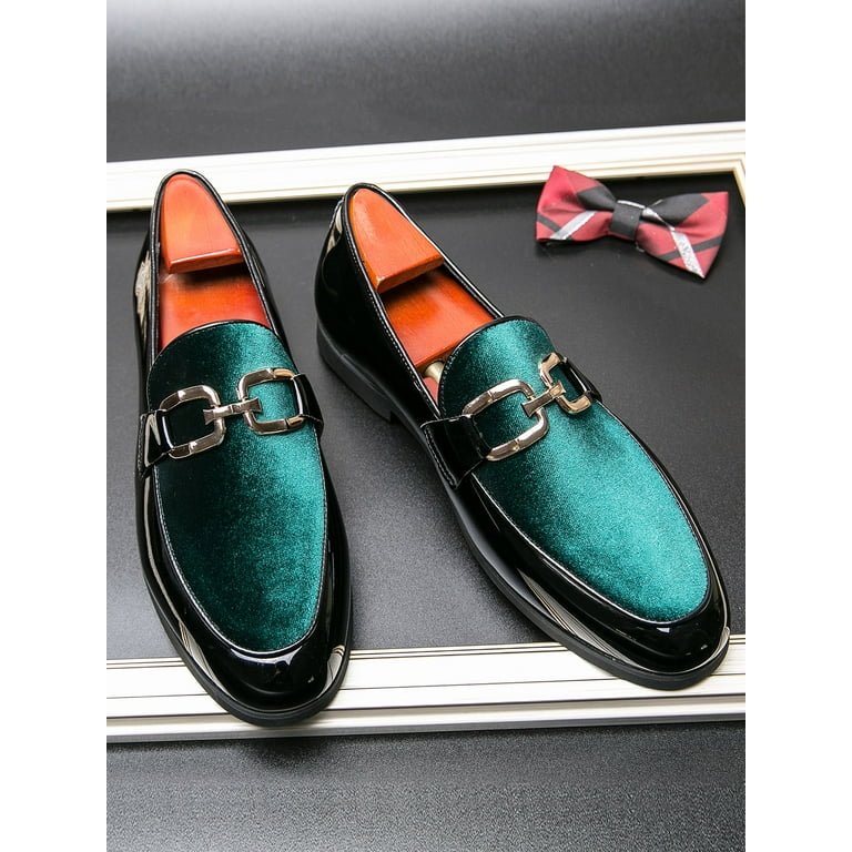 Color block loafers hotsell
