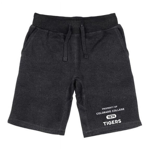 Men Colorado Buffaloes Property Shorts, Heather Charcoal - Small