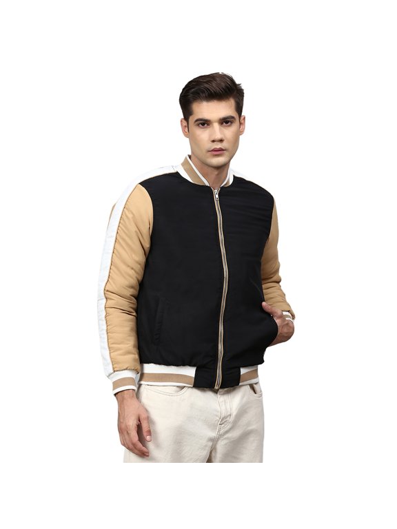 Men Colorblock Stylish Windcheater Casual & Bomber Jacket