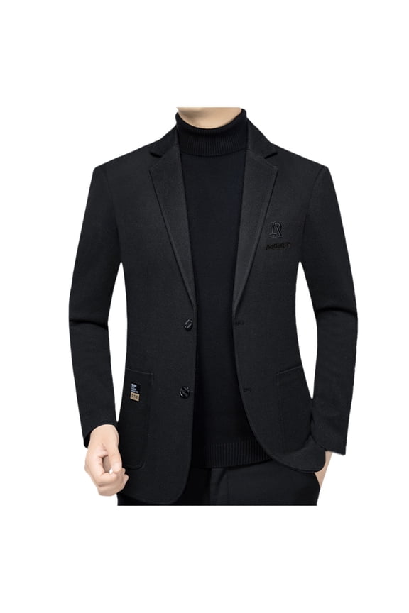 Men Comfortable Fashion Prom Button Suit Jacket Formal