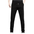 thumbnail image 1 of Men Comfy Cargo Pants High Stretch Multi-Pockets Durable Cargo Pants Waterproof Lightweight Drawstring Hiking Trousers, 1 of 4