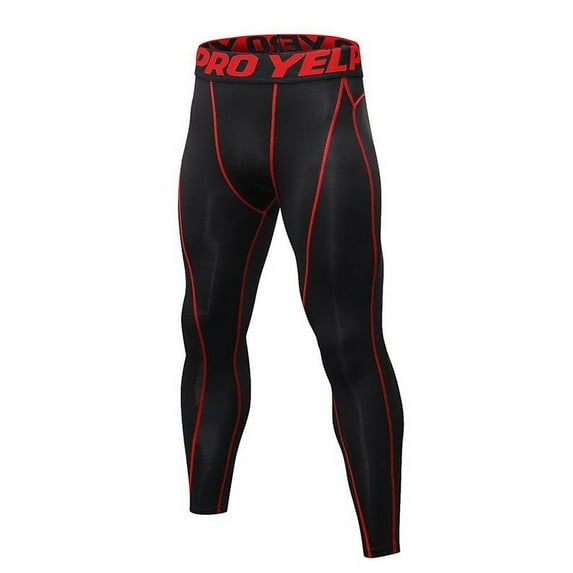 Men Compression Base Layer Pants Quick Dry Sport Leggings Running Gym Trousers