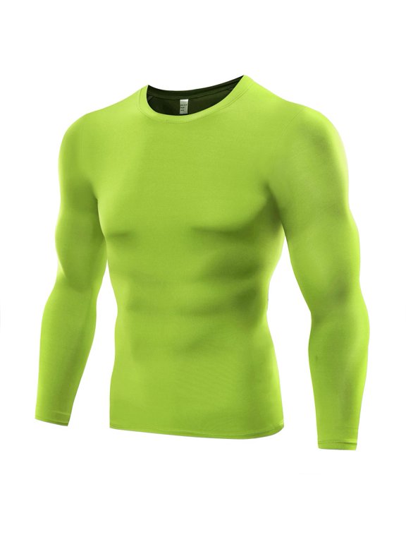 Men Compression Base Layer Tight Training Tops T-Shirt