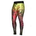 thumbnail image 1 of Men Compression Pants Running Tights Pro Combat Compression Tights Base Layer Yellow Small, 1 of 1