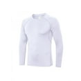 thumbnail image 1 of Men Compression Quick Dry Shirt Base-Layer Sports GYM Tight Top Long-Sleeve Tops, 1 of 9