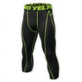 thumbnail image 1 of Men Compression Shorts 3/4 Cropped Pants Gym Clothes Base Layer Quick Dry Sportswear, 1 of 6
