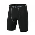 thumbnail image 1 of Men Compression Shorts Sports Short Pants Base Layer Tights Short Pants, 1 of 7