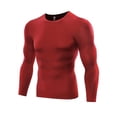 thumbnail image 1 of Men Compression Tops Sports Gym Quick Dry T-shirt, 1 of 2
