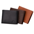 thumbnail image 1 of Men Concise Wearable PU Leather Multi Position Wallet Purse, 1 of 9