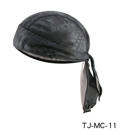 Men Cooling Helmet Liner - Do Rag/Dew Rag Skull Cap Beanie - Pirate Hat Bandana & Motorcycle Head Wrap r