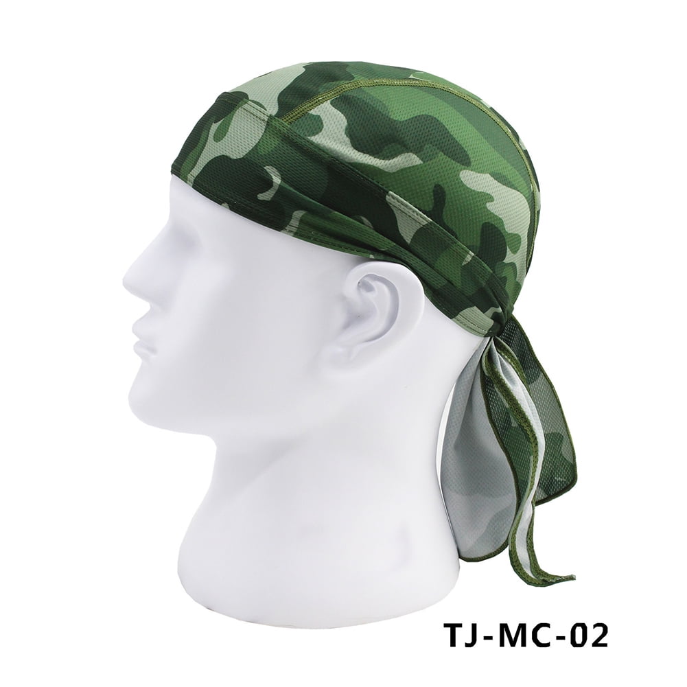 Men Cooling Helmet Liner - Do Rag/Dew Rag Skull Cap Beanie - Pirate Hat ...