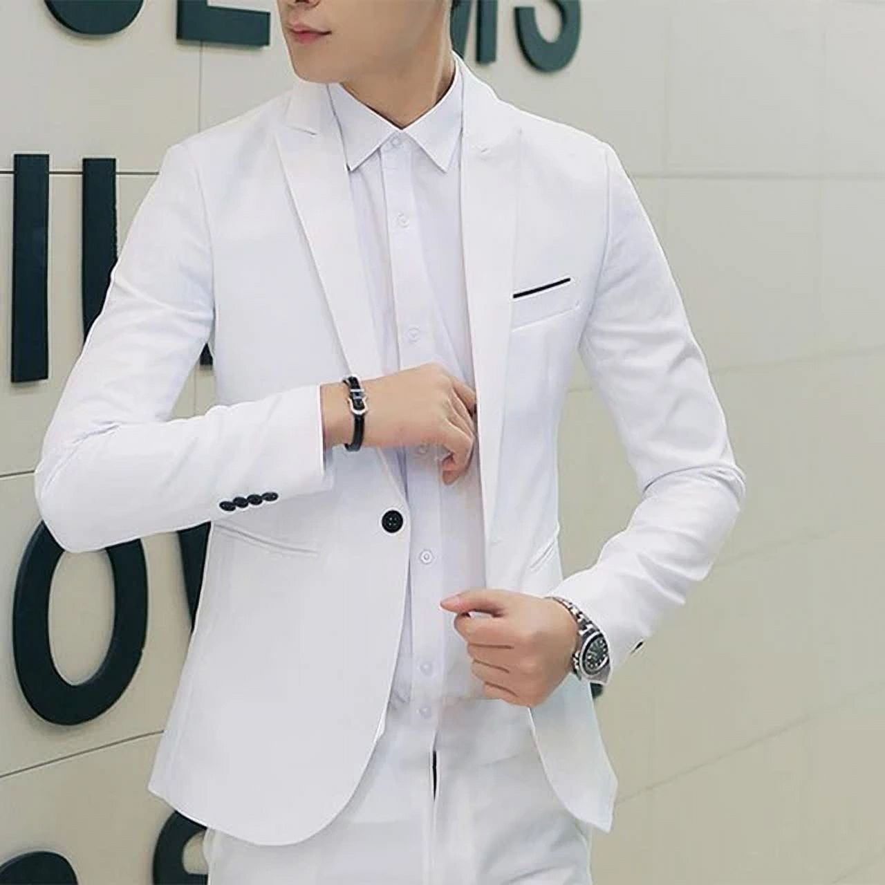 Men Corduroy Suits Jackets Male Casual Dress Suits High Quality Blazers ...