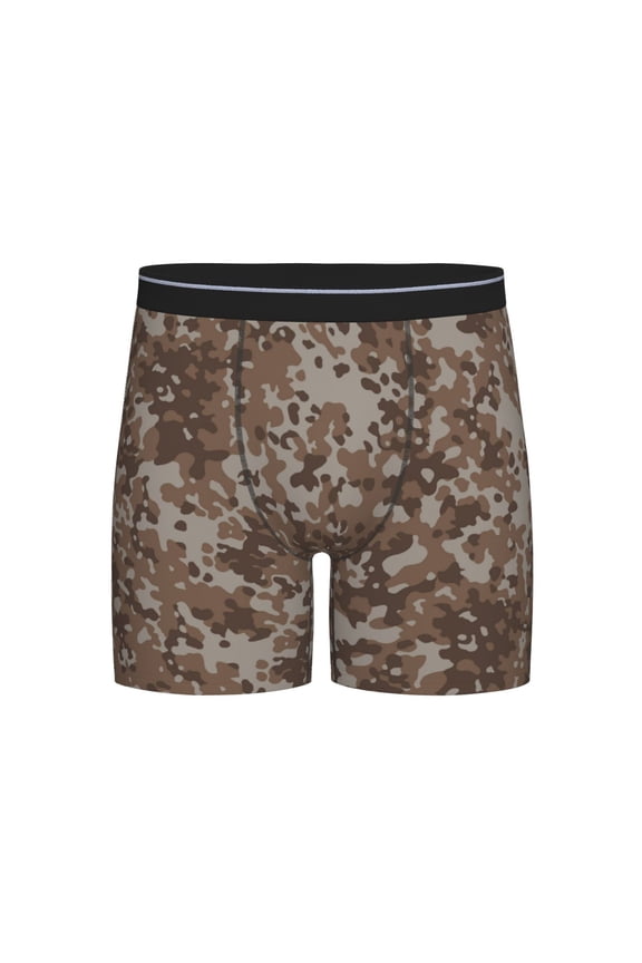 Men Corps Camouflage Boxer Briefs Novelty Boxer Shorts Underwear No Fly