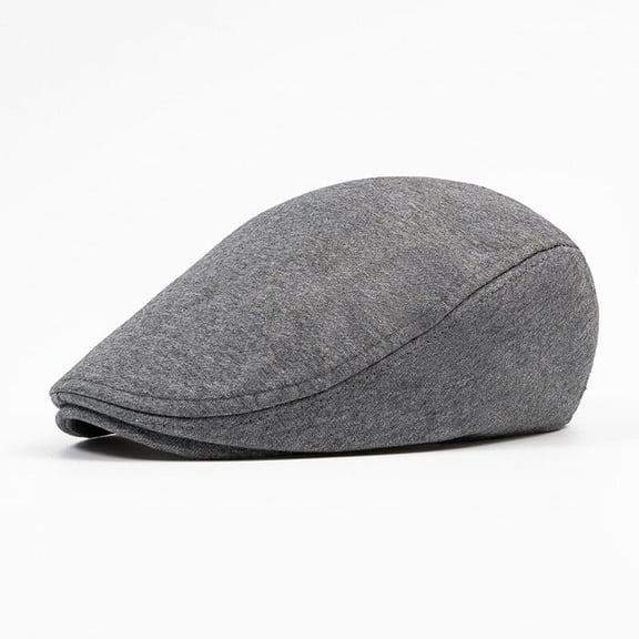 Men Cotton Duckbill Newsboy Flat Hat Cycling Driving Beret Spring Summer Sun Cap