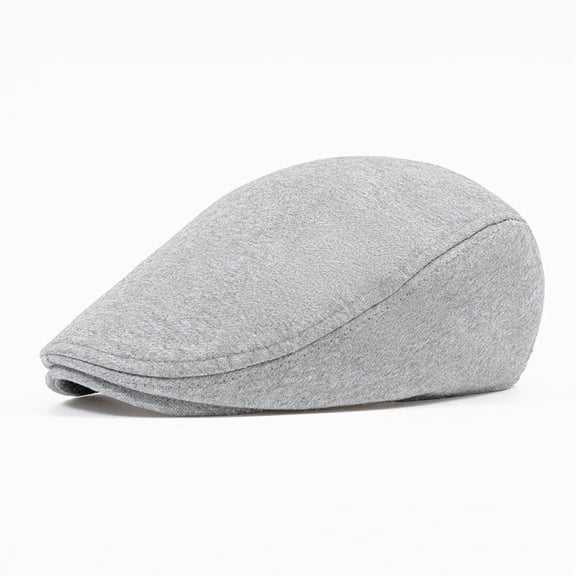 Men Cotton Duckbill Newsboy Flat Hat Cycling Driving Beret Spring Summer Sun Cap