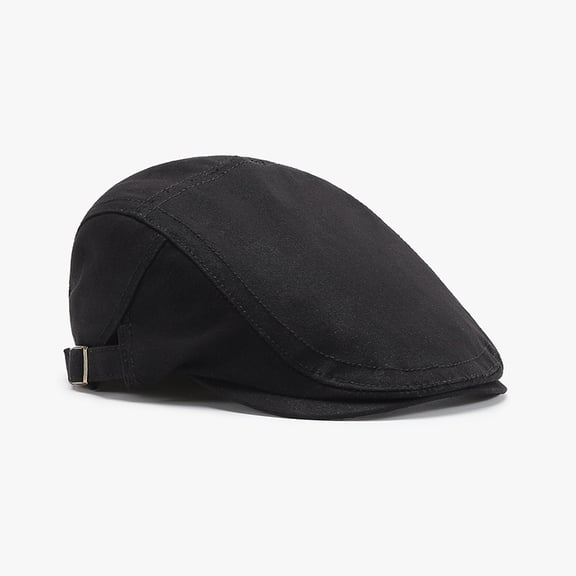 Men Cotton Flat Cap Summer Newsboy Beret Driver Cabbie Hunting Hat