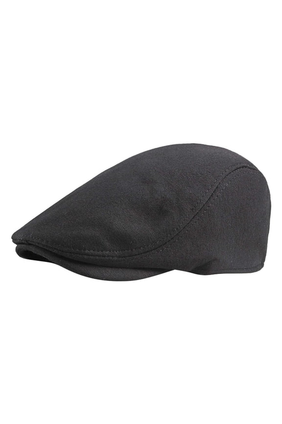 Men Cotton Newsboy Cap Soft Fit Cabbie Hat