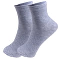 thumbnail image 1 of Men Cotton Socks Gray Casual Athletic Thin Quarter/Ankle lot 12 Pairs Size: 10-13, 1 of 3