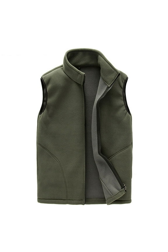 Men Couples Zip Outdoor Winter Warm Sport Vest Sleeveless Pockets Jacket CoatShackets For Men 2024 Beige V Neck Jumper Beige V Neck Jumper