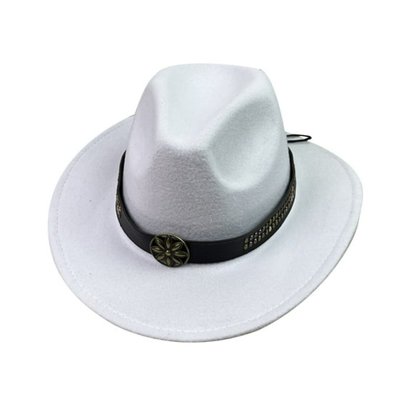 Men's Cowboy Hats Hat Women Classic Hat Fashion Hats for Men M