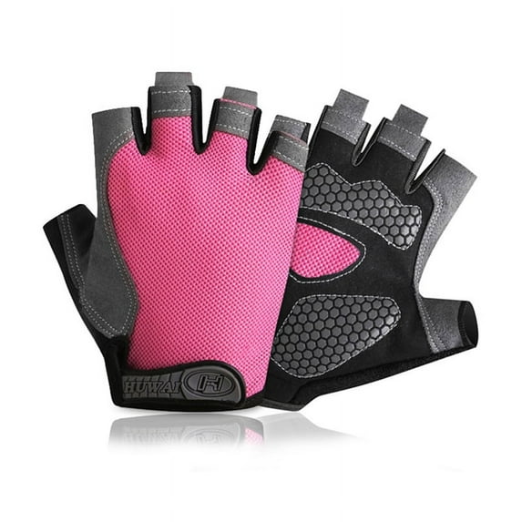 Men Cycling Bicycle Gloves Finger Gym Gloves Women Mitten Breathable Anti-slip Glove Fitness Sport Training Gloves