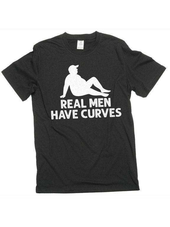 Men Dad Bod Real Men Have Curves T-Shirt