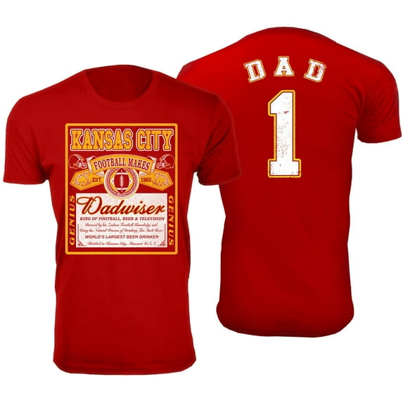 Men Dad Dadwiser Football T-Shirt