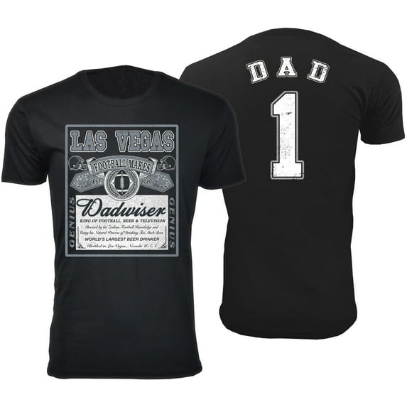Men Dad Dadwiser Football T-Shirt