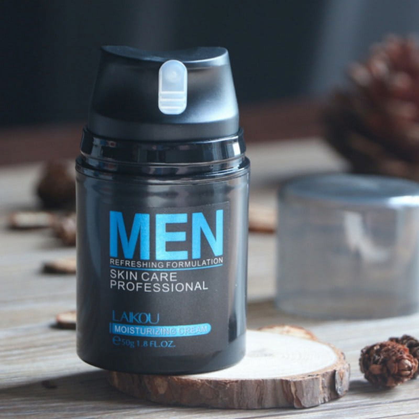 Men Day Cream Face Lotion Moisturizing Oil Balance Brighten Shrink