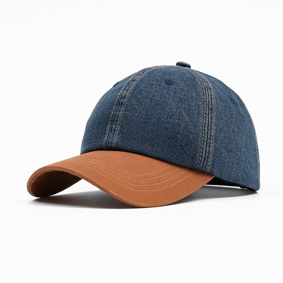 Men Denim Baseball Peaked Golf Hat Summer Sun Cycling Driving Newsboy Flat Cap