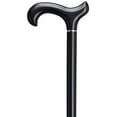 thumbnail image 1 of Men Derby Cane Black Polished Genuine Ebony Wood Walking Cane, 1 of 1