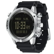 Men Digital Analog Watch Diving Watch Steel Business Wrist Watch Altimeter Compass 100m Waterproof