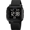 thumbnail image 1 of Men Digital Sports Watch Ultra-Thin Large Face Waterproof Wrist Watches for Men with Stopwatch Countdown Timer Alarm Function Dual Time LED Back Light, 1 of 13