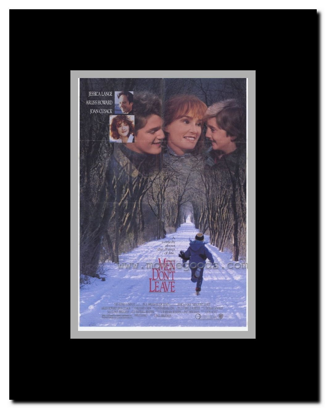Men Don't Leave Framed Movie Poster