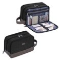 thumbnail image 1 of Men Dopp Kit Hanging Toiletry Bag with Wet Pocket & Hook Large Water Resistant Travel Accessories Organizer for Women for Gym Weekend Trip, Black, 1 of 13