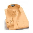 thumbnail image 1 of Men Dress Shirt Regular Fit Oxford Solid Color, 1 of 2