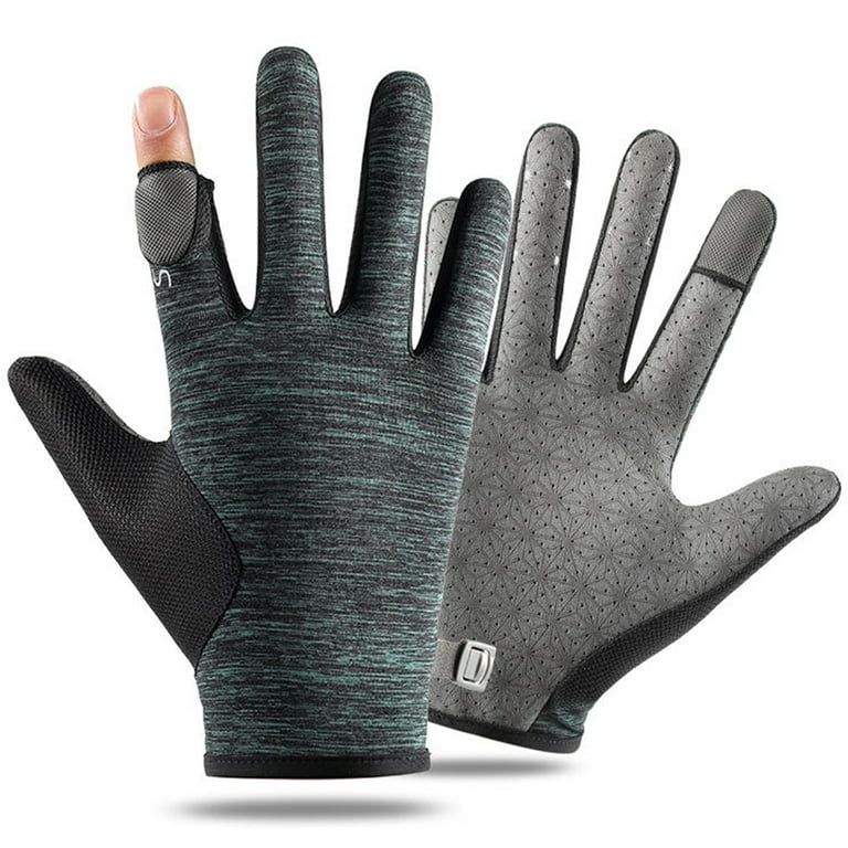 Men Driving Gloves Nonslip - Nylon Summer Outdoor Gloves Sun Protection  Gloves