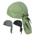 thumbnail image 1 of Men Durag Breathable Quick Drying Cooling Skull Cap for Cycling Motorcycle Outdoor Activities, 1 of 7