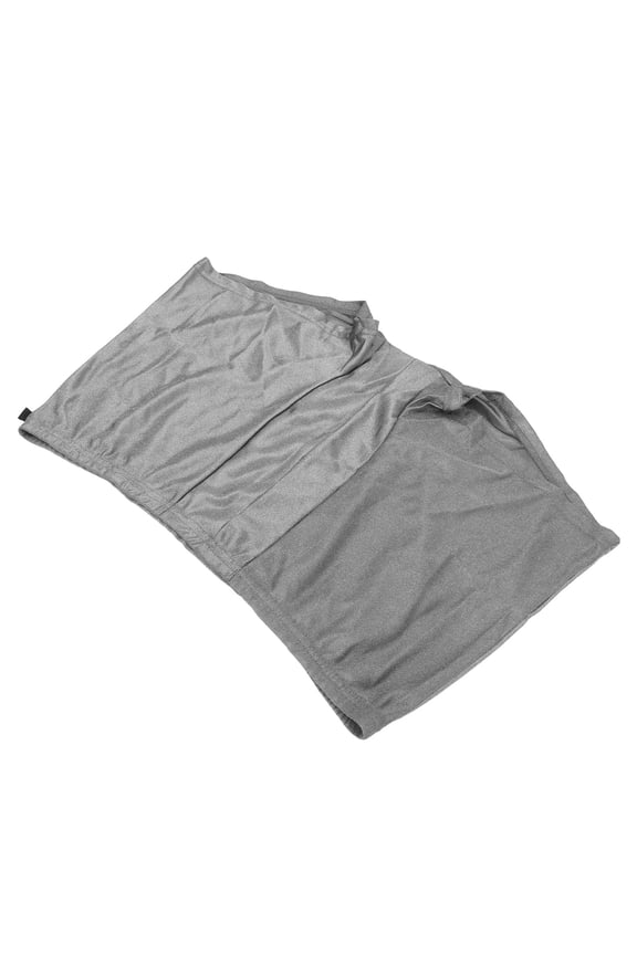 Men EMF Shielding Boxer Briefs Silver Fiber Cotton Radiation Protection Underwear 10 inches / 25.4 cm
