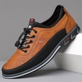 thumbnail image 1 of Men Elastic Lace‑Up Casual Shoes, 1 of 6