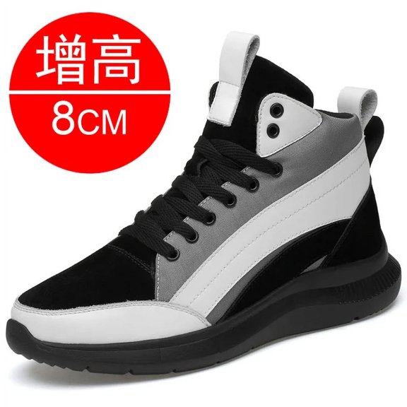 Men Elevator Shoes Hidden Heels Sports Heightening Shoes For Man Increase Insole 10CM 8CM 6CM Optional Height Shoes Men