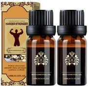 Men Essential Oil,Men Enlarge Essential Oil, Energy Massage Essential Oil for Men, Boost Strength for Men 2Pcs